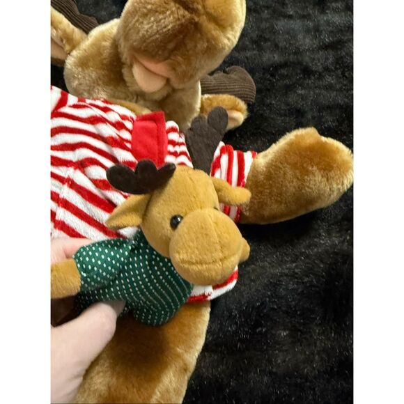 Moostletoe And Littletoe Moose Plush 18" Unmoostakable Friendship Stuffed Toy - Picture 2 of 6